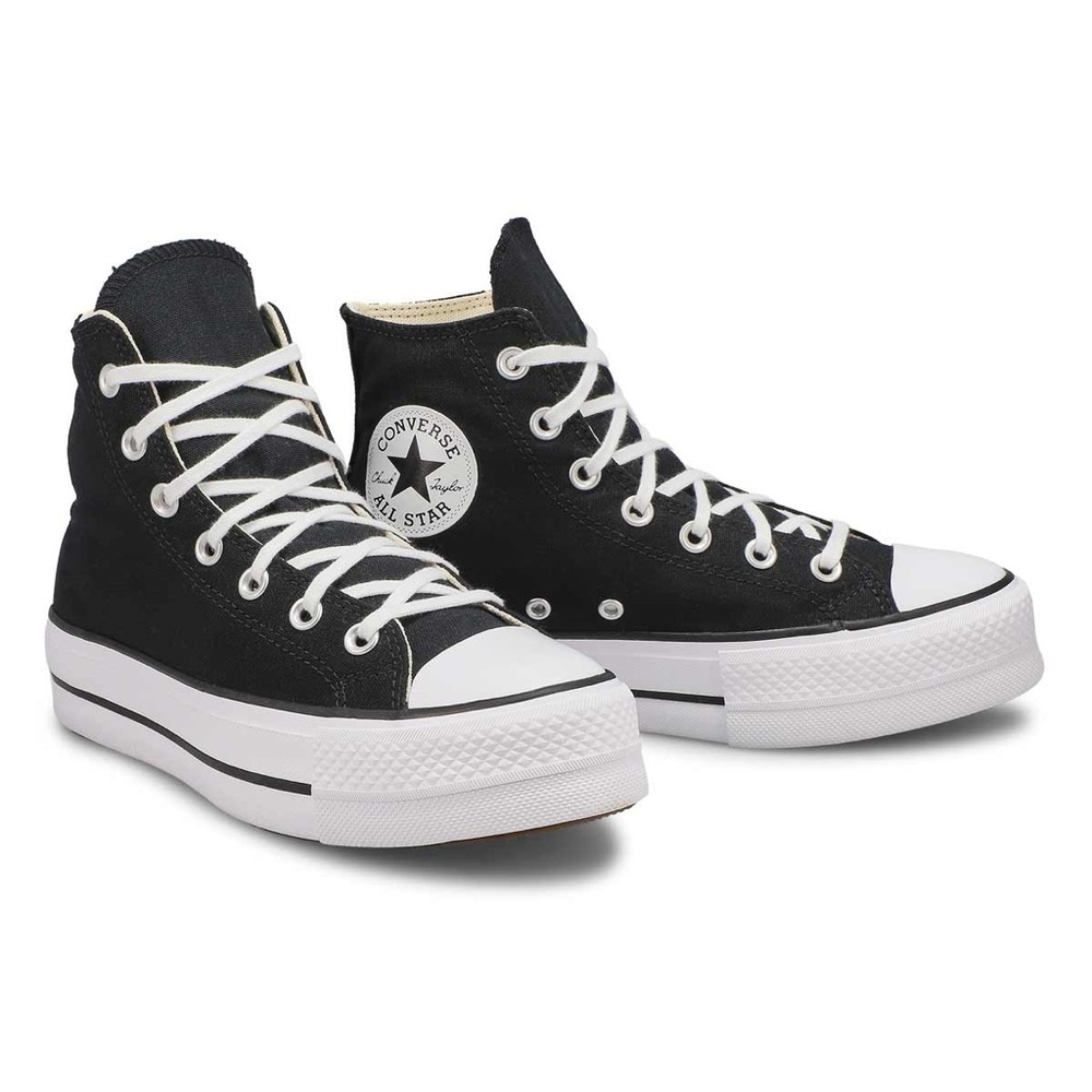 Converse Black and White High-Tops